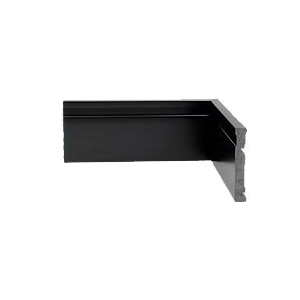 Rodapé de Preto ou Cinza Casa Grassi